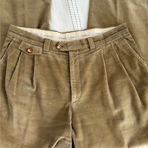 Vintage YSL tan corduroy pants